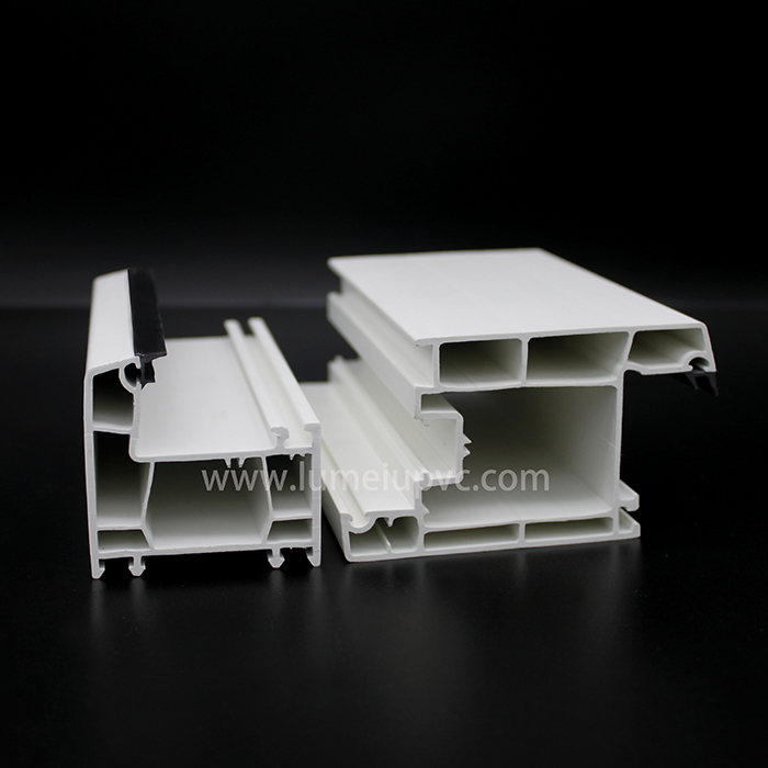 Extrusion Plastic Upvc Pvc Window Door Profiles Jinan Lumei